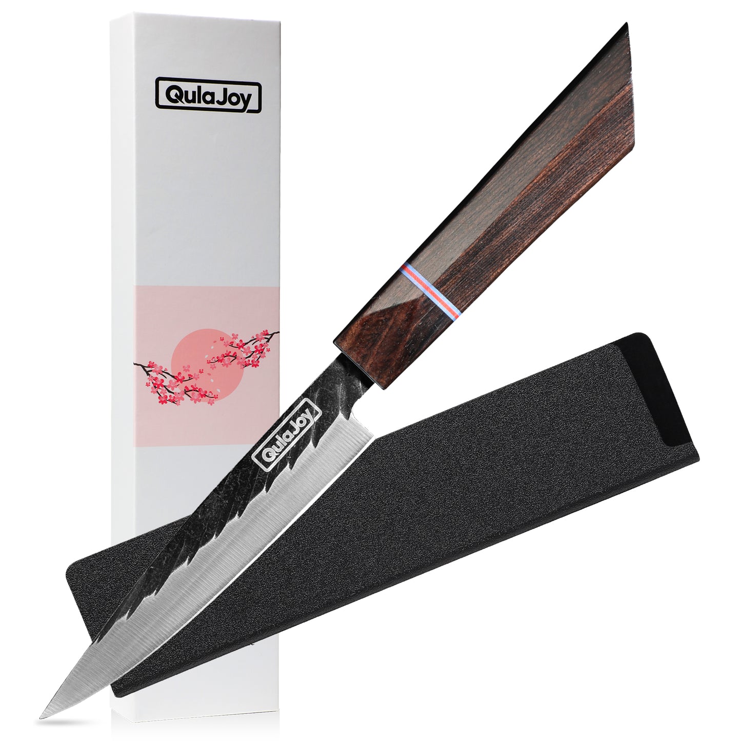 8-Inch Japanese Chef Knife - Hand Forged High Carbon Steel