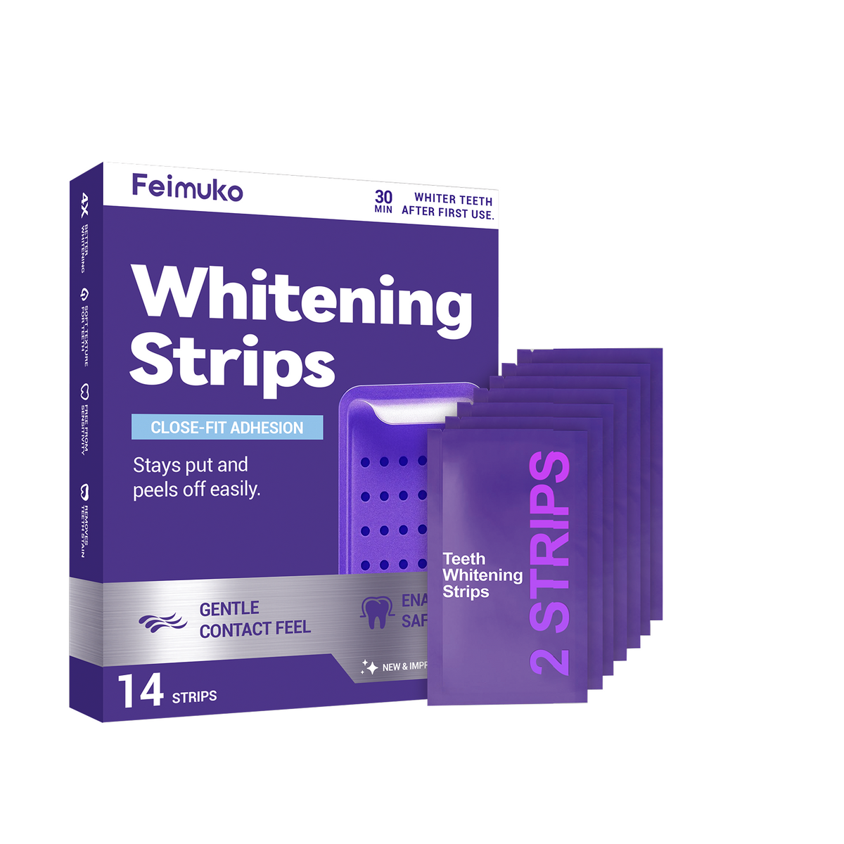 Purple Strips - 7 Pack Dental Care Patches