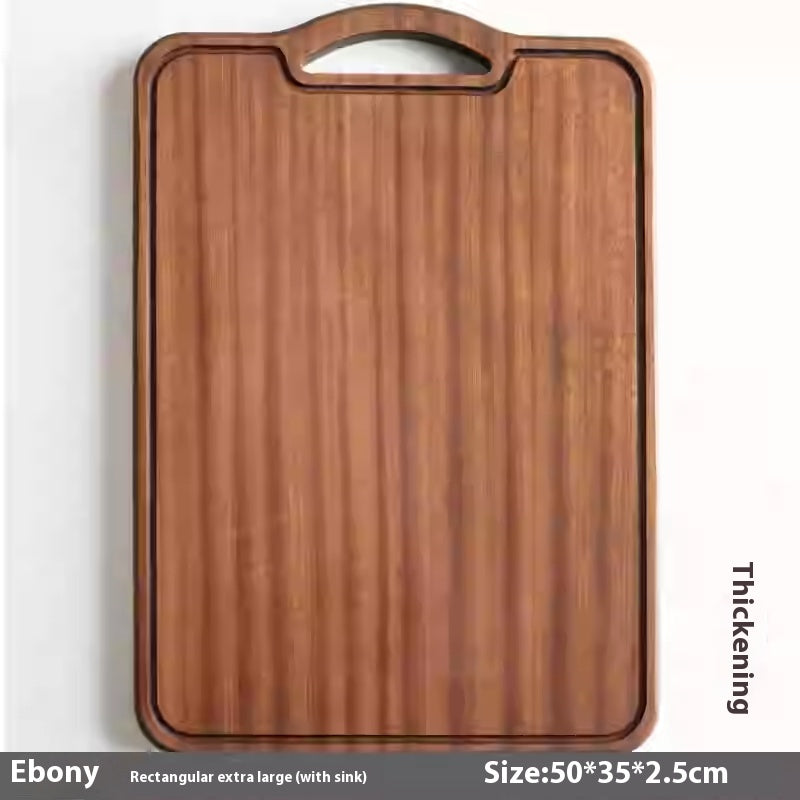 Wooden Vegetable Cutting Board with Handle - Kitchen Food Prep Board