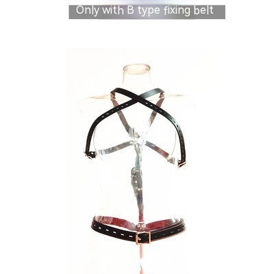 One-Piece Stainless Steel Anal Hook Collar for Adult Wellness