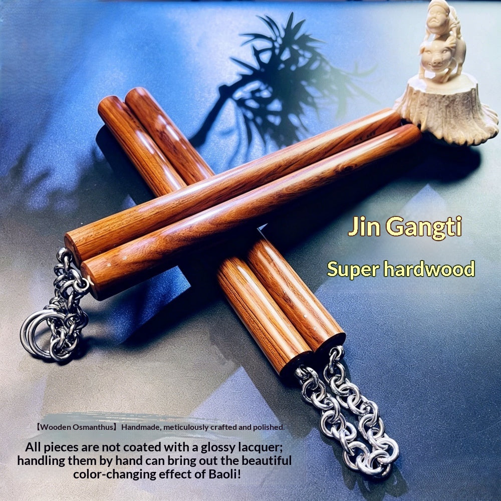 Double-Stick Self-Defense Nunchaku Set for Martial Arts & Outdoor Training