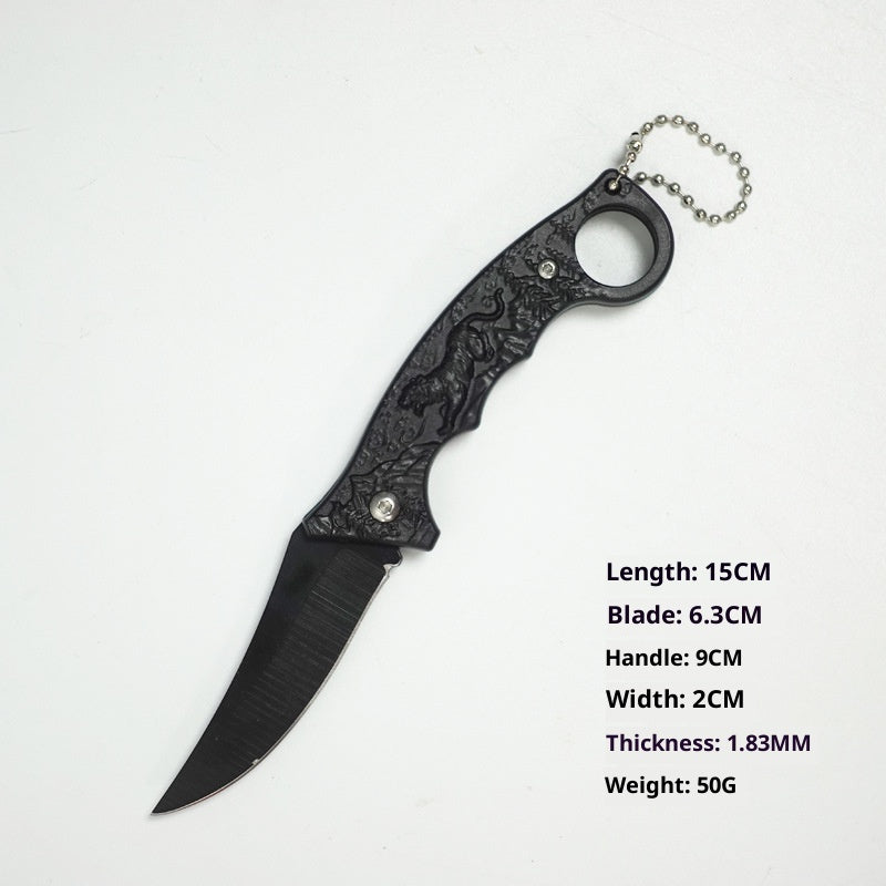 Folding Camping Knife with Stainless Steel Blade - Multiple Designs