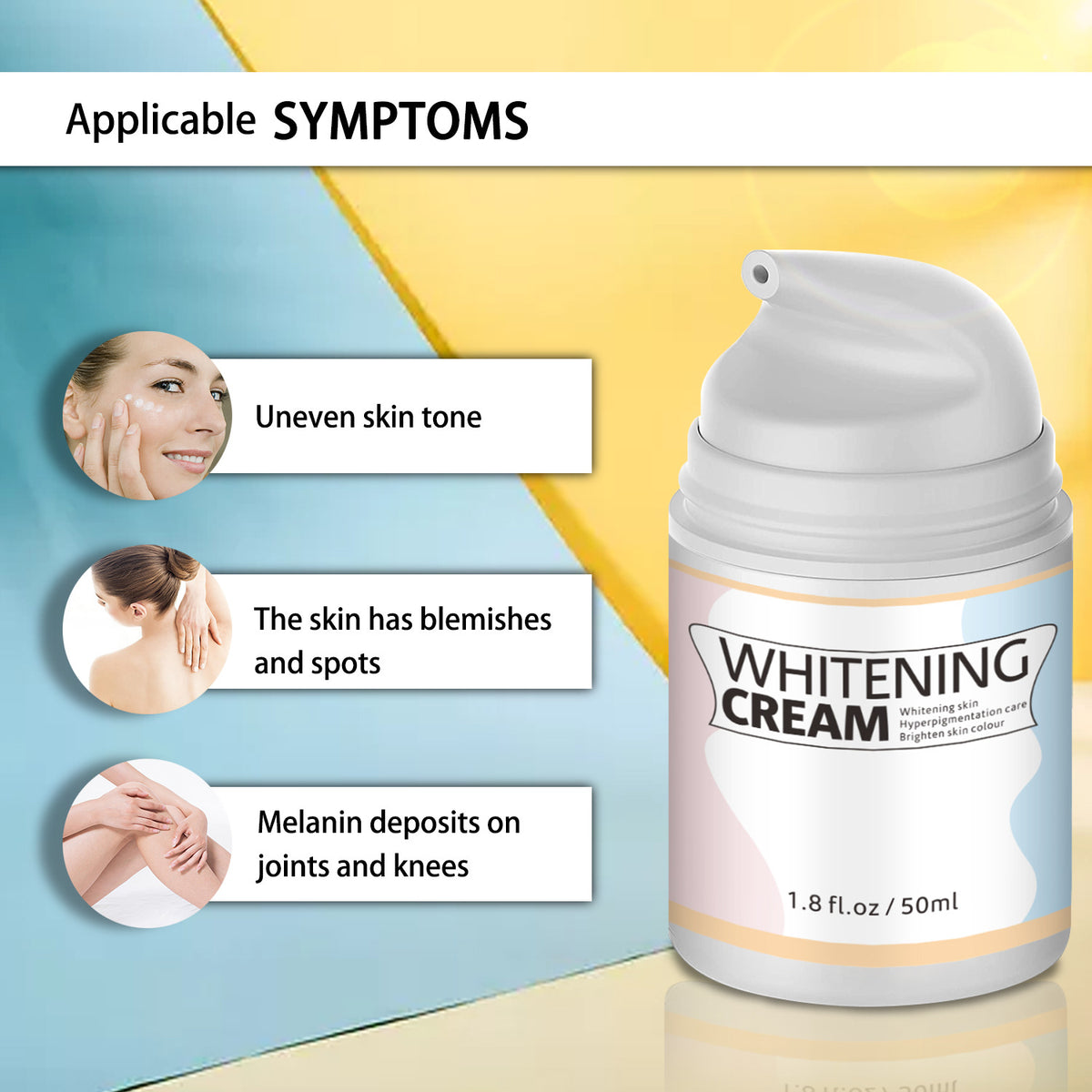 Body Whitening Cream - Brightening Moisturizer 50g