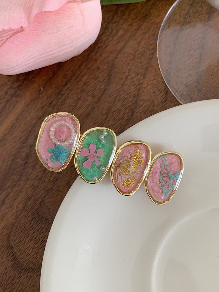 Women’s Side Bangs Hair Clip - Fairy Style, Colorful Hair Accessory