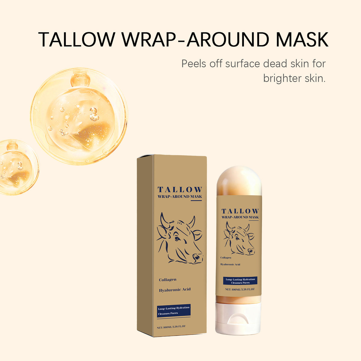 Avocado Peeling Mask - Exfoliating & Hydrating - 100ml