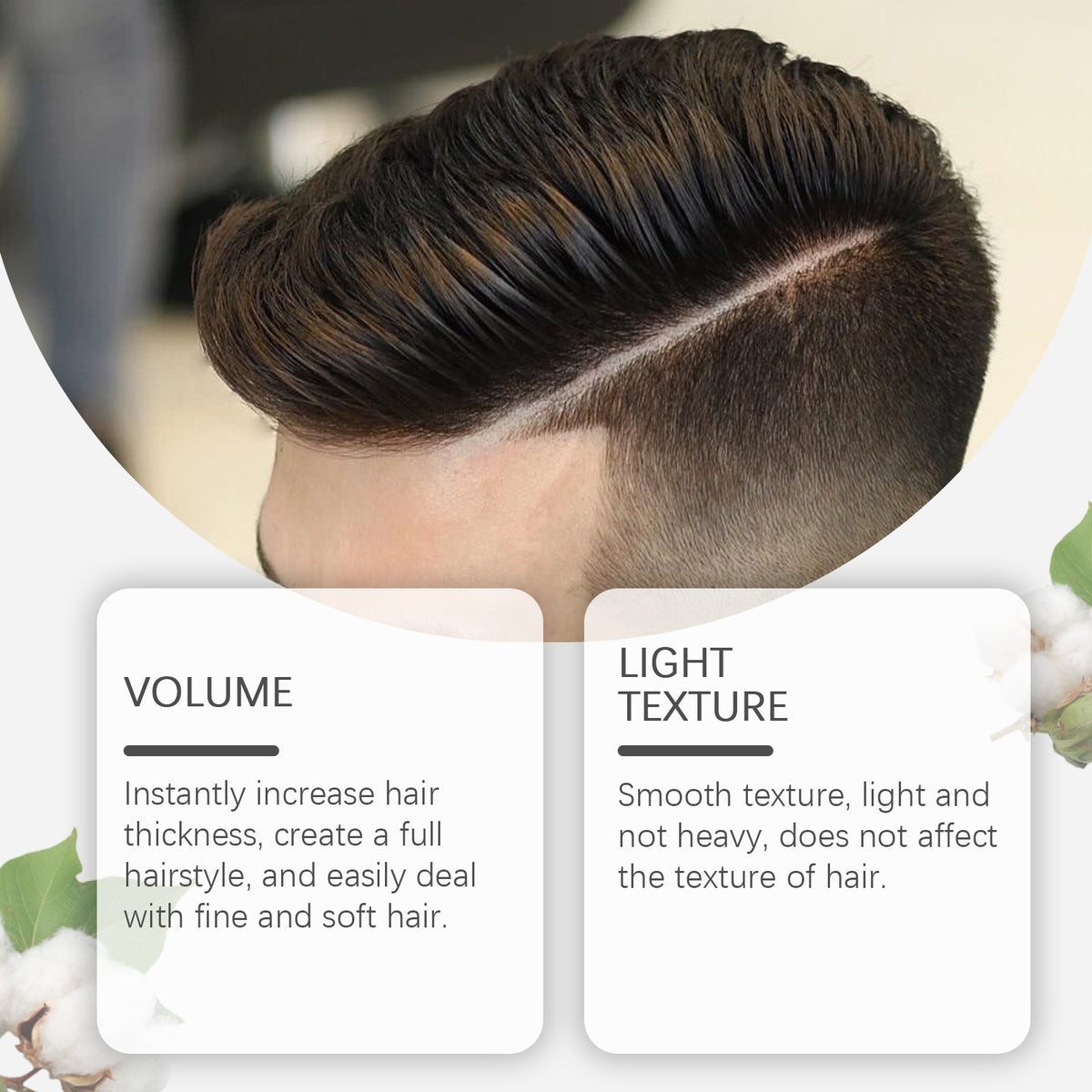 Men's Matte Styling Powder Hair