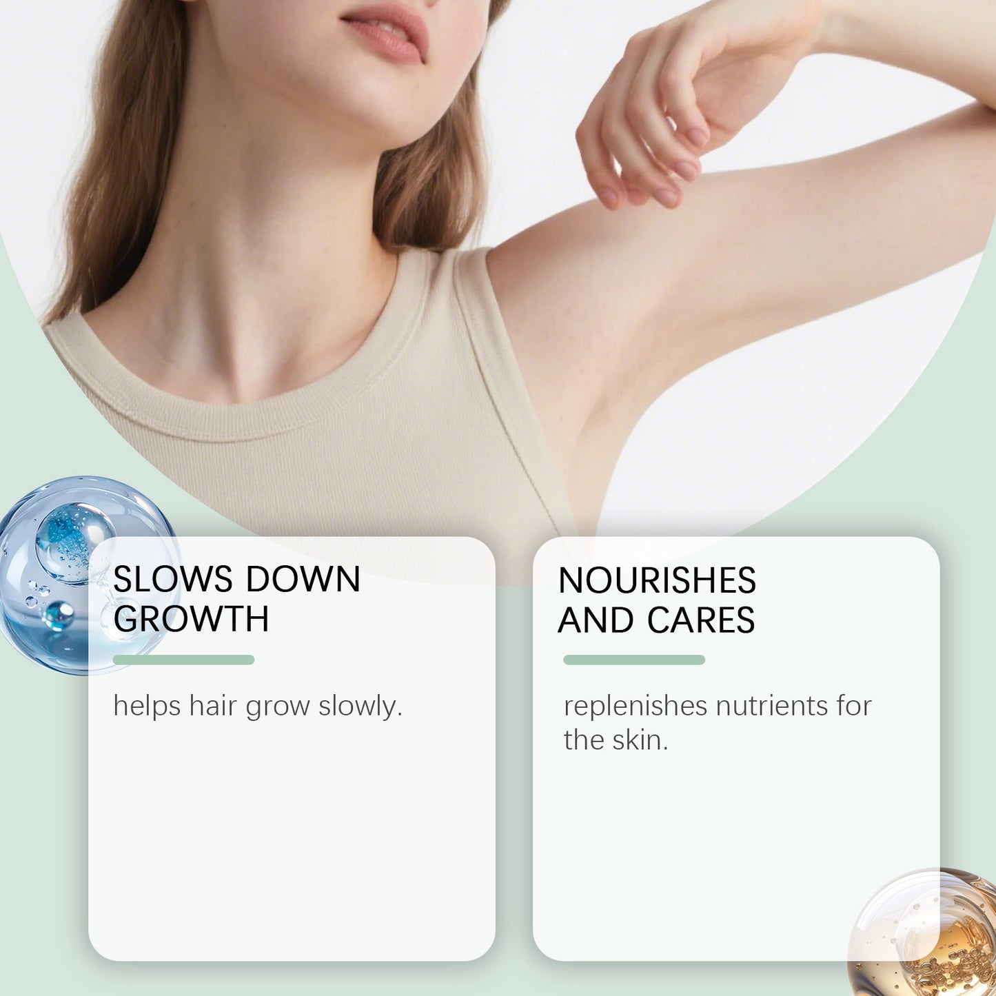 Aloe Hair Removal Cream 120G with Scraper - Gentle & Comfortable Body Care