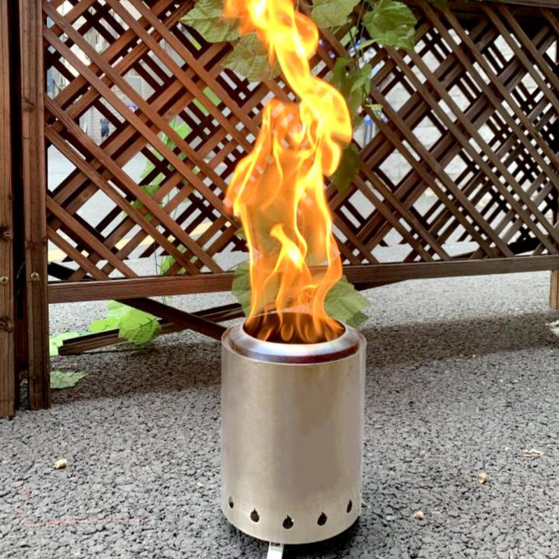 Stainless Steel Portable Camping Stove Outdoor Cooking Equipment