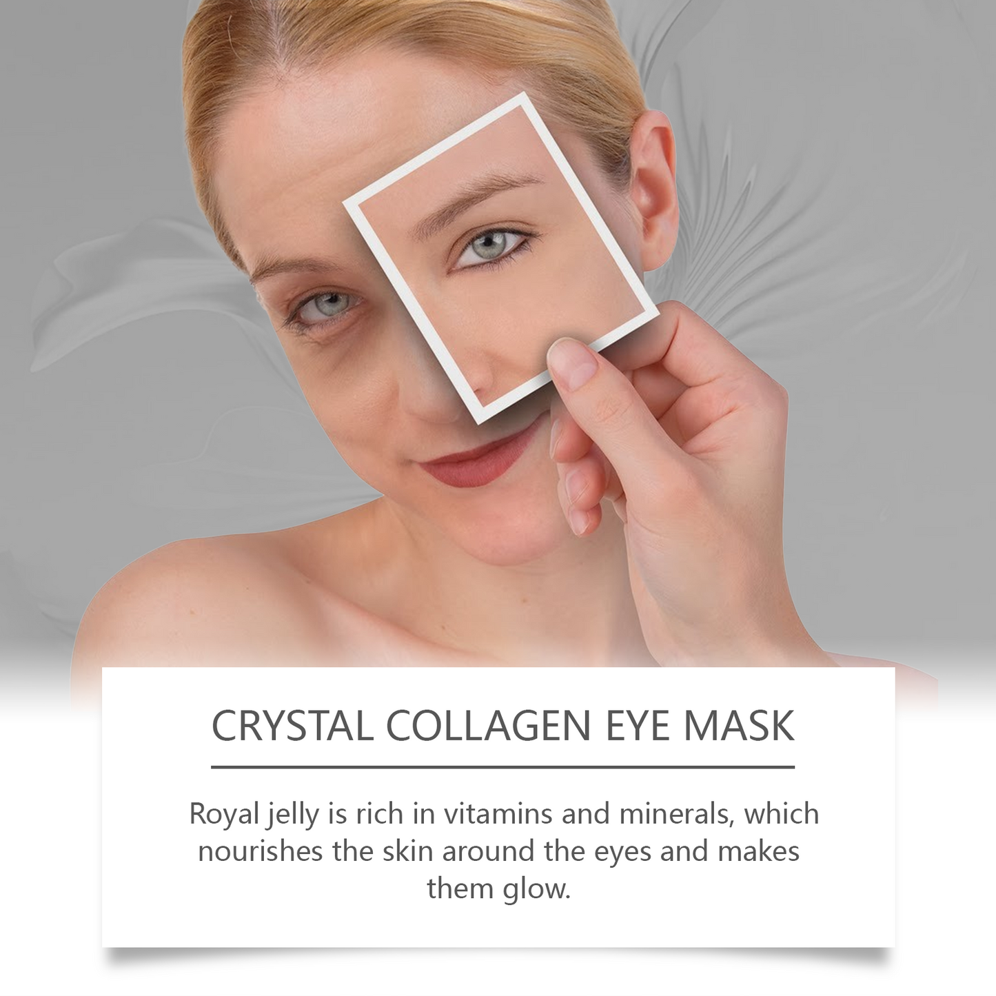 Crystal Collagen Eye Mask - Hydrating Anti-Aging Under Eye Treatment (5 Pairs)