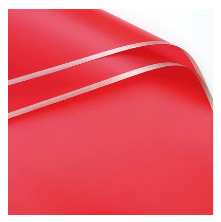 Waterproof Jelly Film Flower Wrapping Paper - 100 Sheets