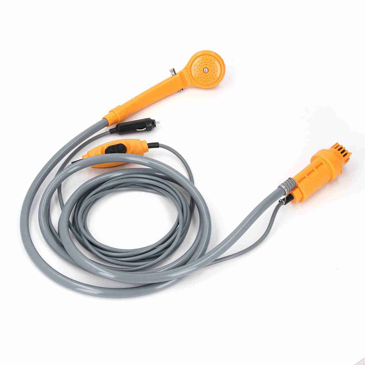 Portable Electric Vehicle Shower Kit with Adjustable Water Flow for Car Camping & Outdoor Use