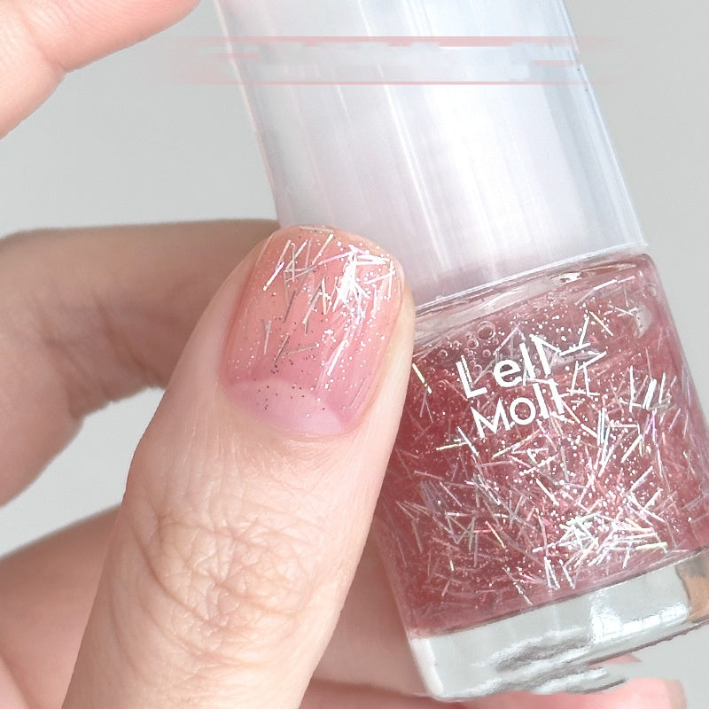 Water-Based Tearable Nail Polish - Quick-Drying & Odor-Free Formula