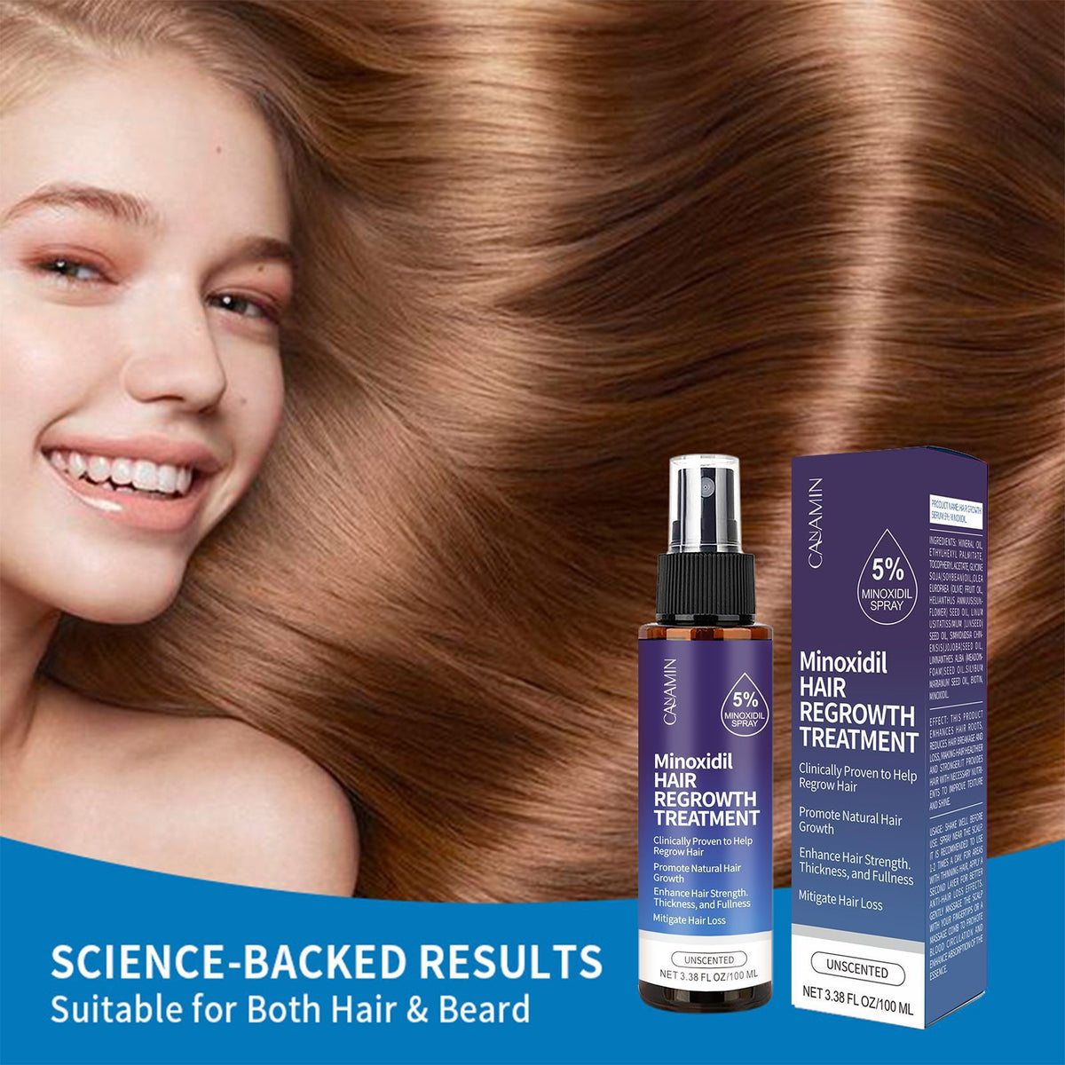 Minoxidil Hair Growth Spray - 100ml