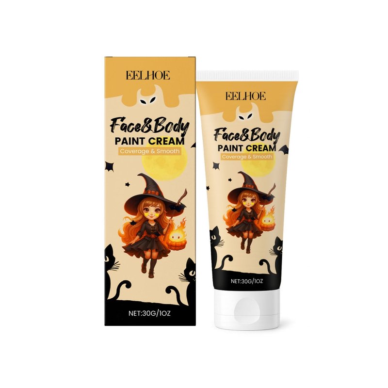 Face & Body Paint Cream 30g for Artistic Makeup & Body Art