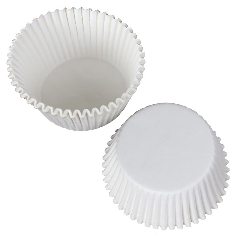 Baked Glutinous Rice Cake Cup Muffin Cups - White, Pack of 1