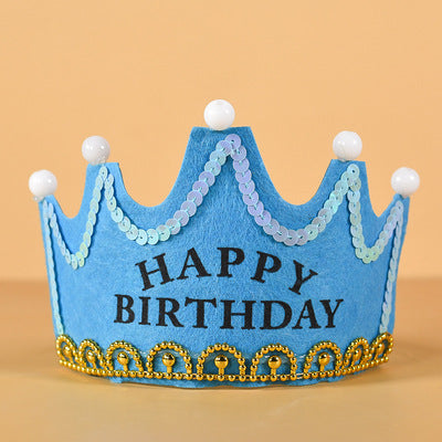 Children's Birthday Party Hat - Festive Headdress Decoration for Kids & Adults
