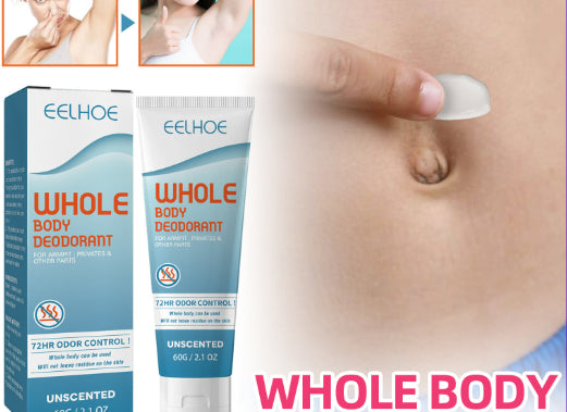 EELHOE Body Deodorant Cream Clean Armpit Odor Fox Sweat