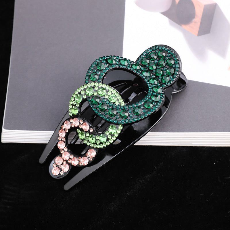 Korean Style Duckbill Clip Hairpin - Gradient Colors