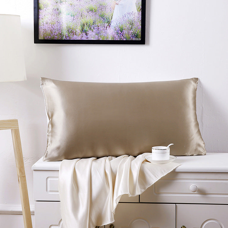 Silk Pillowcase Double-Sided European Style 100% Mulberry Satin Home Decor