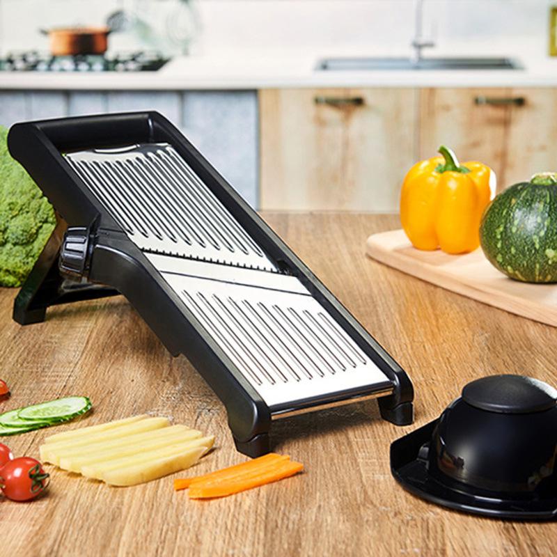 Multi-Function Stainless Steel Vegetable Slicer for Kitchen Prep
