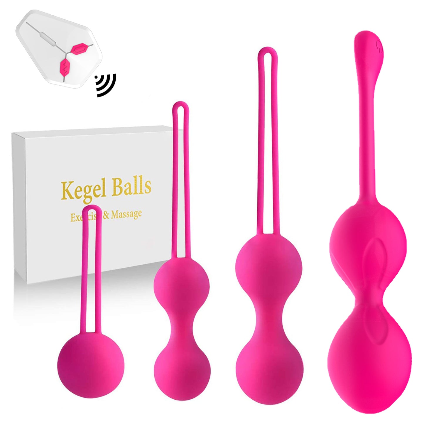Female Vaginal Exercise Dumbbells Set for Pelvic Floor Muscle Strengthening
