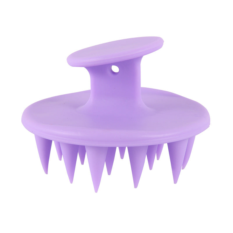 Silicone Shampoo Brush Massage Hair Scalp Cleaner Hair Care Tool