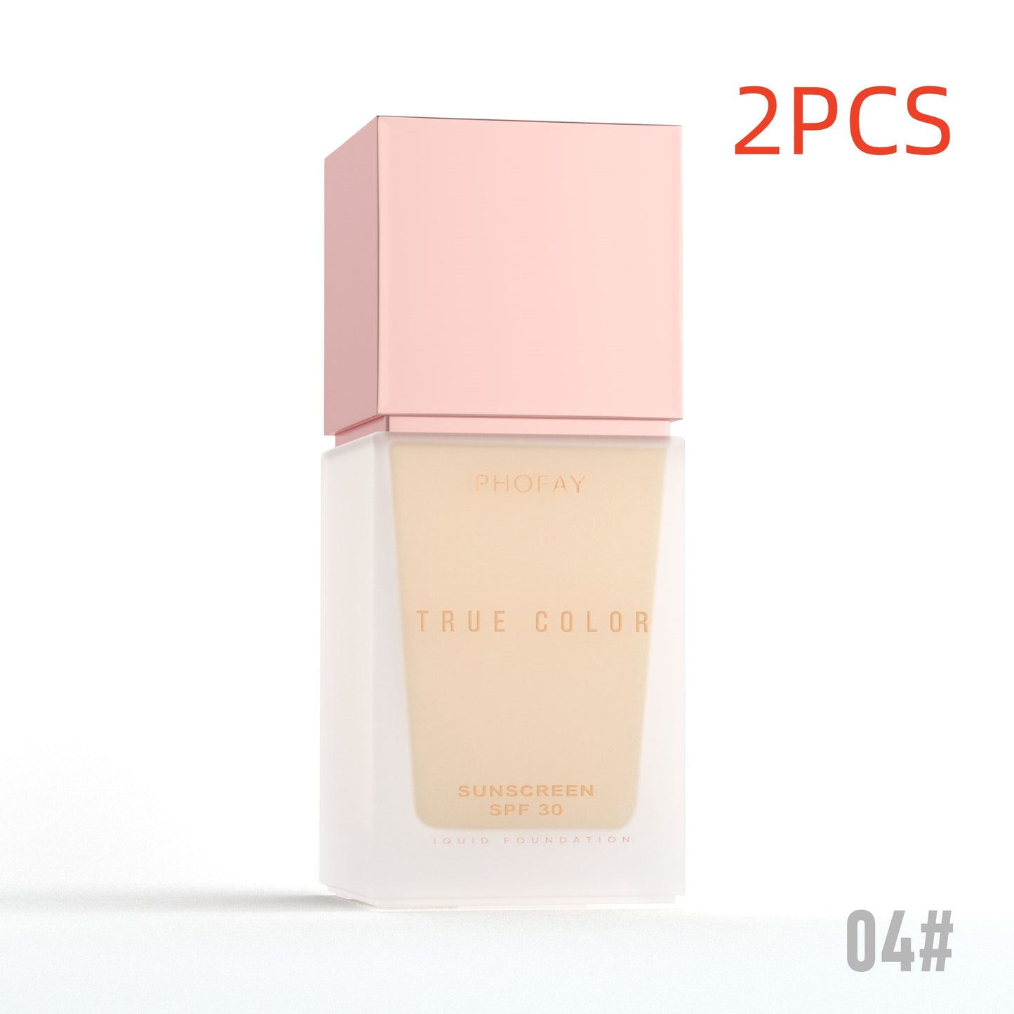 Matte Liquid Foundation with SPF 30 Sunscreen Protection