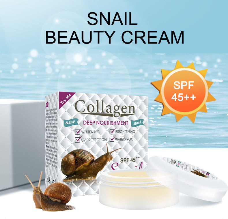 Snail Natural Pearl Face Cream - Hydrating Skin Care for All Skin Types 30ml