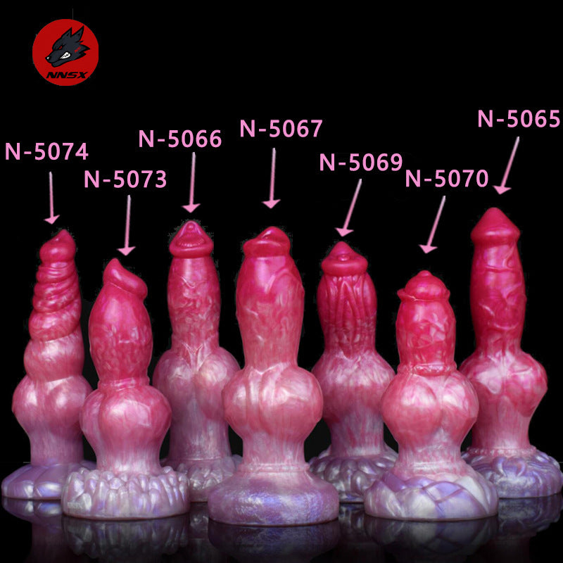 Dual Use Anal and Vaginal Masturbator - Silicone Adult Wellness Toy