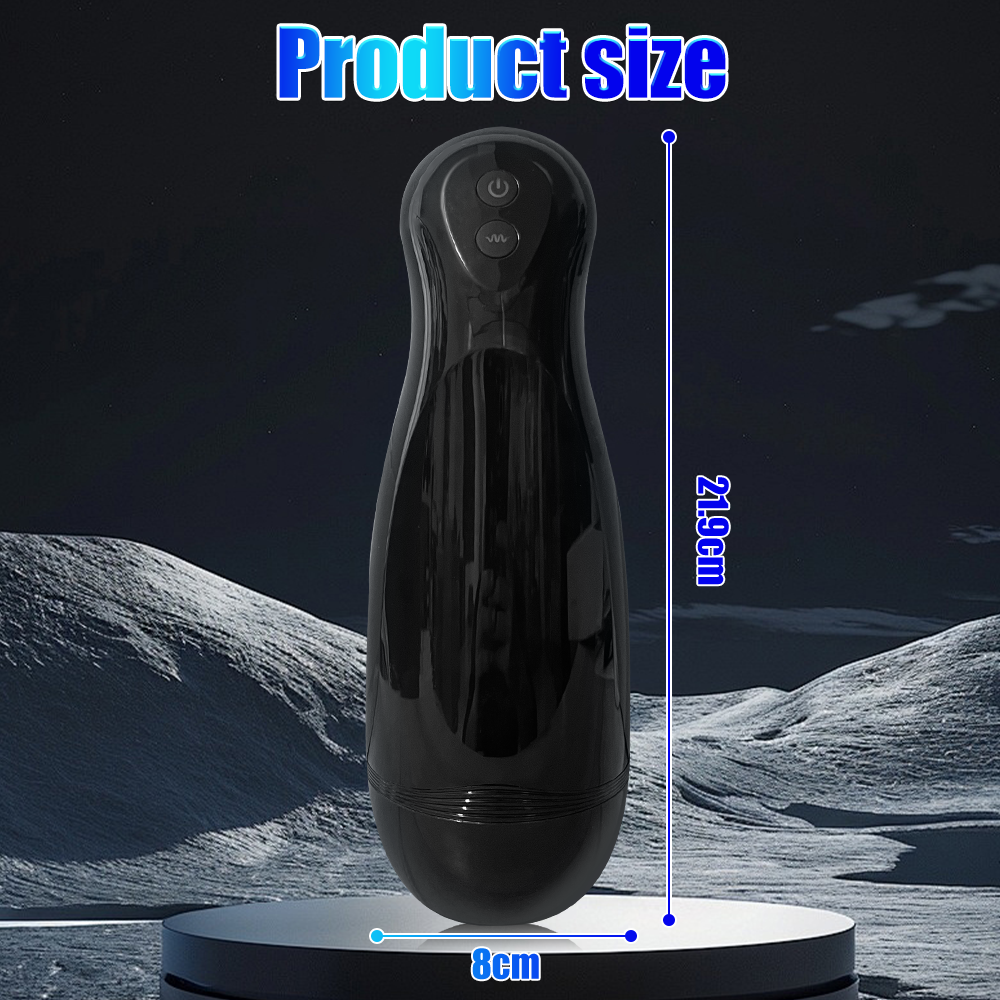 Penile Endurance Exercise Device with Headphones - Black