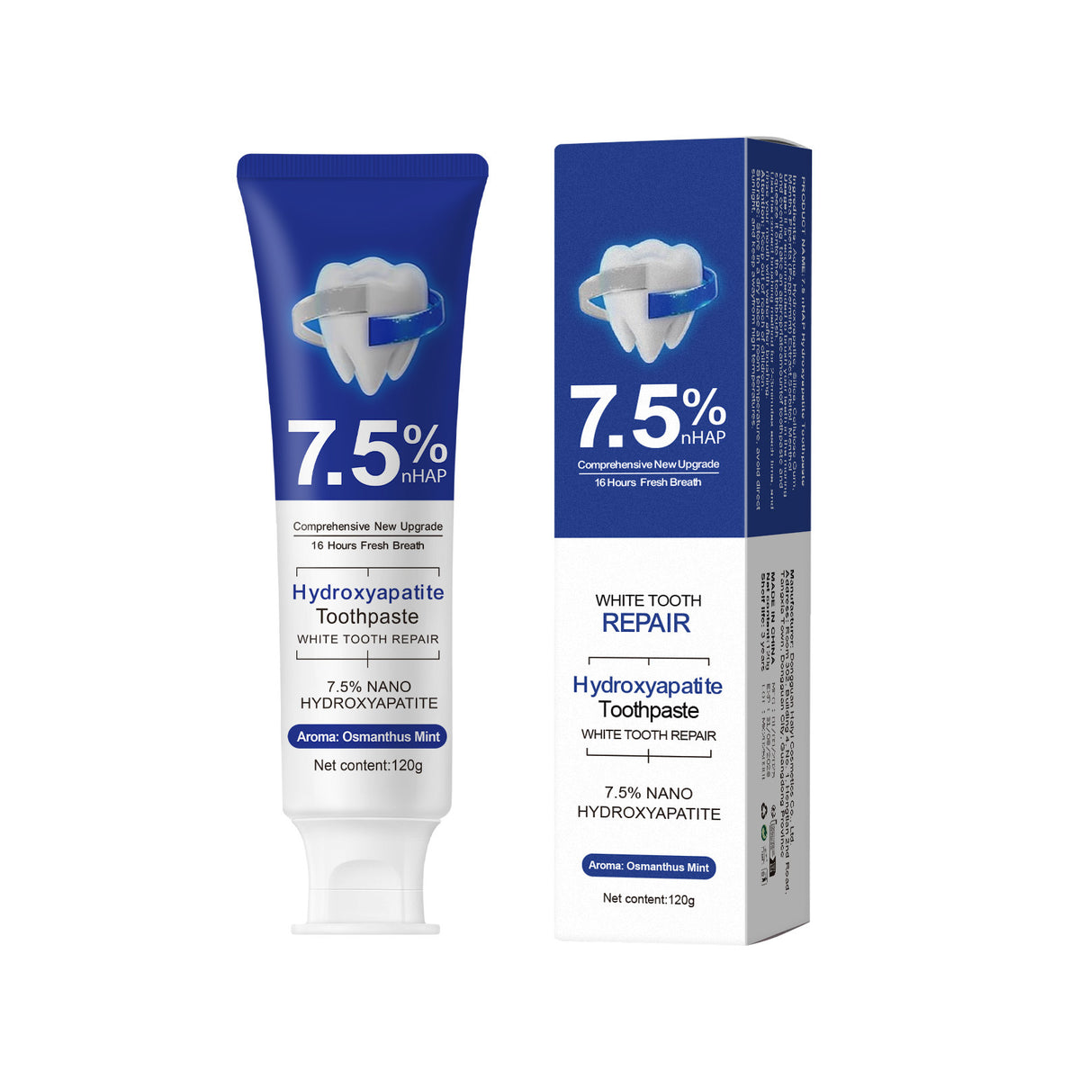 Hydroxyapatite Toothpaste - Antibacterial, 120g