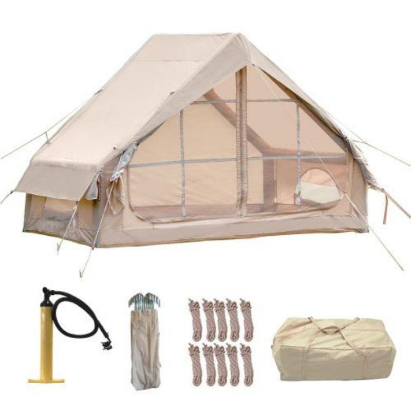 Inflatable Camping Tent for 4-6 People - Waterproof & Easy Setup