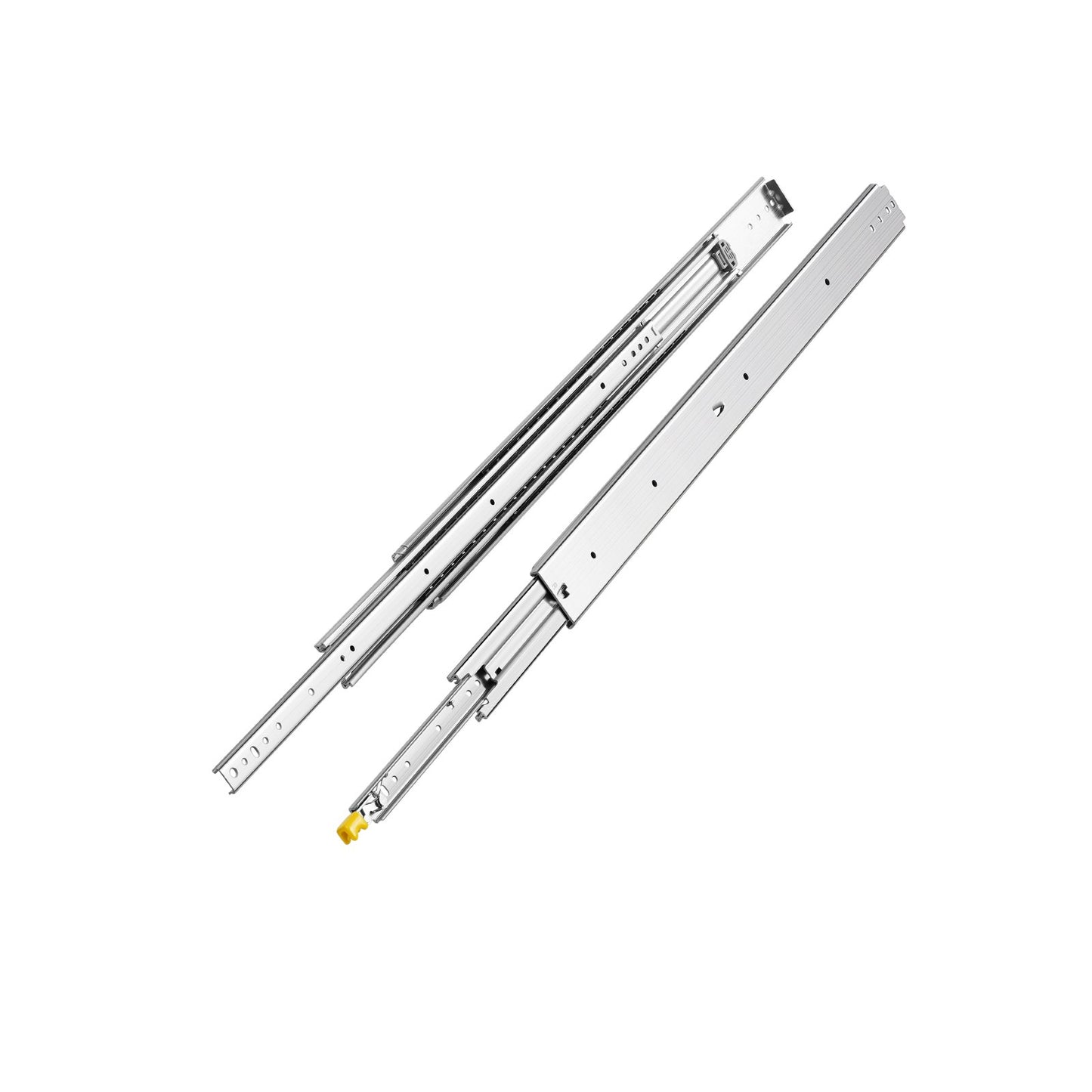 Heavy-Duty Drawer Slides - Full Extension, 500lbs Capacity, Silver