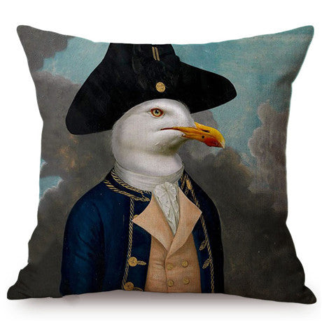 3D Animal Wolf Series Car Pillowcase Cushion Cover - Home Textiles