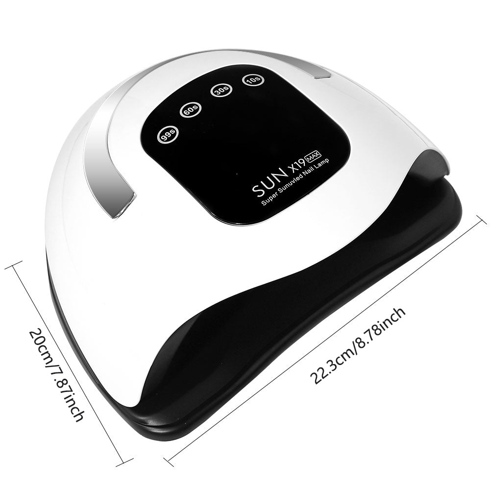 Professional UV LED Nail Lamp for Gel Polish - Fast-Curing 72-Bead Dryer