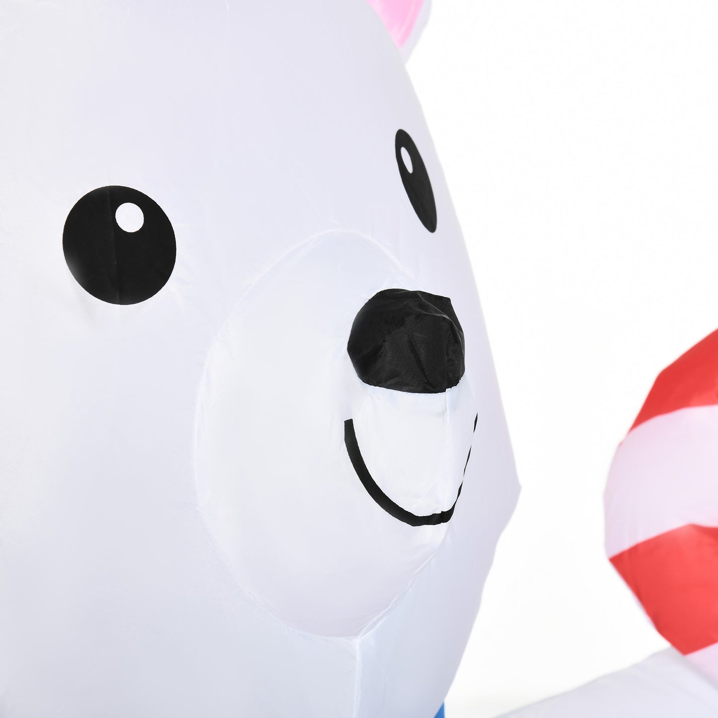 Inflatable Christmas Polar Bear and Penguins with LED Lights