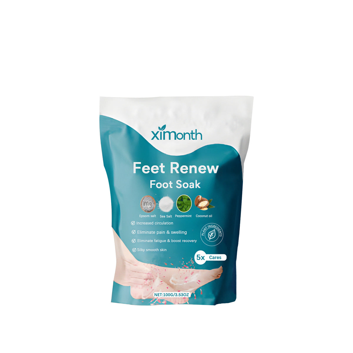 Salt Cleaning Exfoliating Foot Care