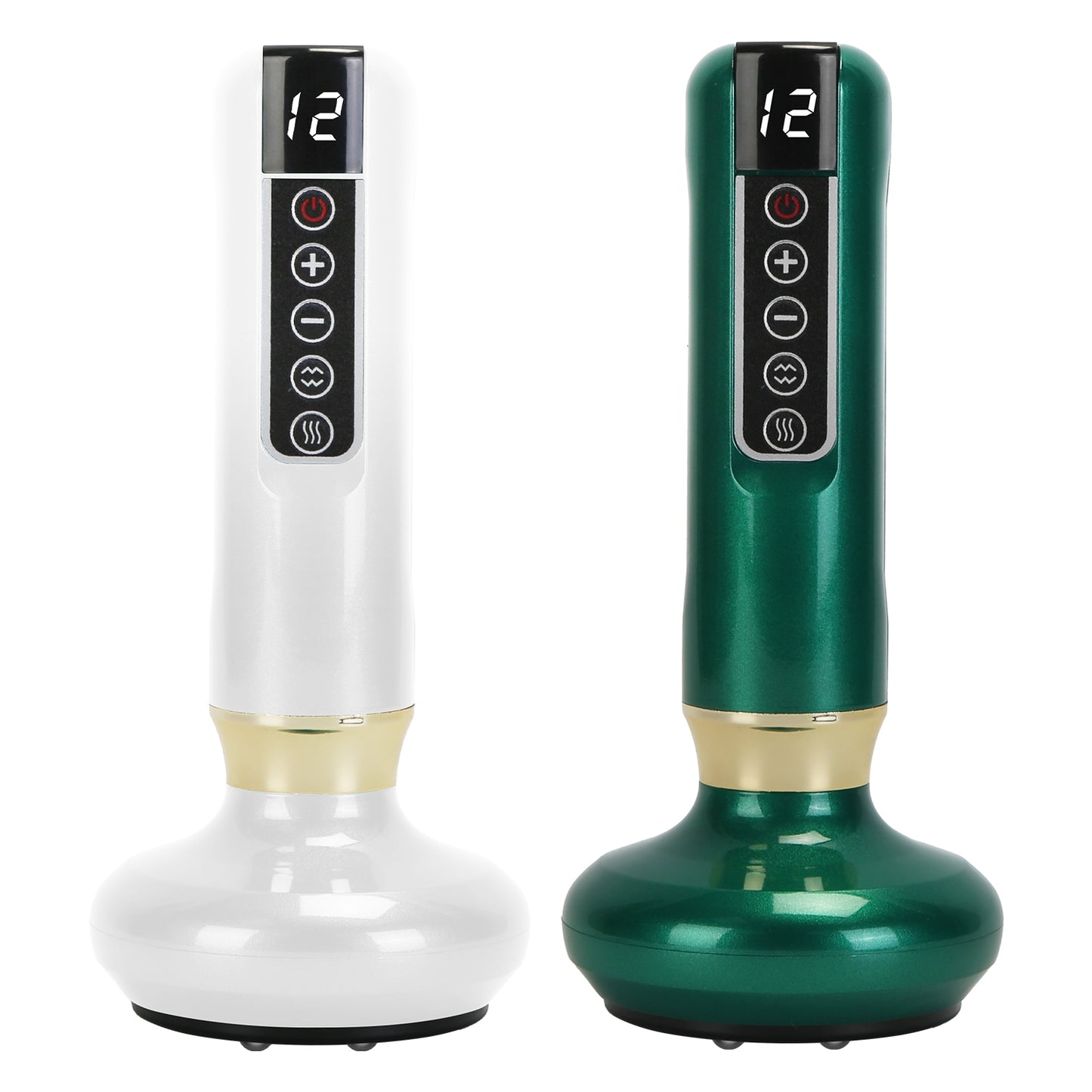 Cordless Anti-Cellulite Vacuum Massager with 12-Level Suction & Heat Therapy
