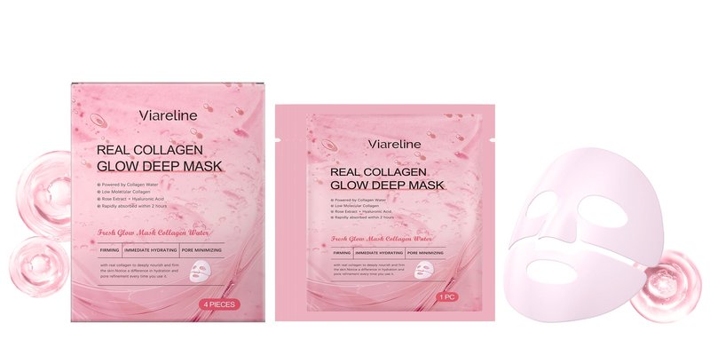 Collagen Moisturizing Facial Mask – Firming Hydration Sheet Mask