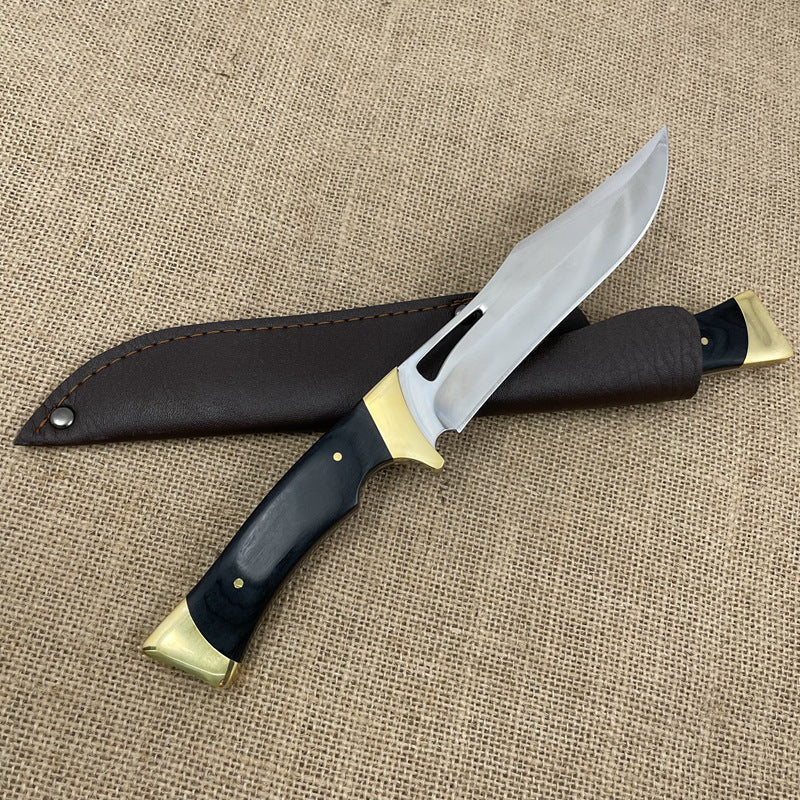 Survival Knife Fixed Blade Outdoor Self-Defense & Life-Saving Tool