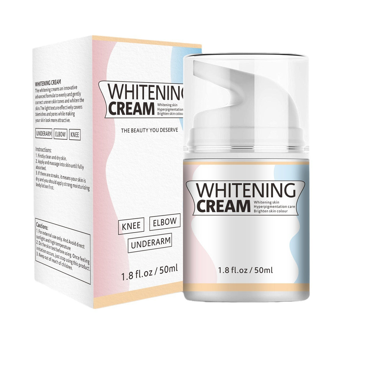 Body Whitening Cream - Brightening Moisturizer 50g