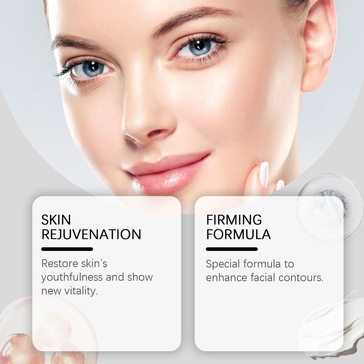 Hyaluronic Acid Moisturizing Cream with Shea Butter & Vitamin E