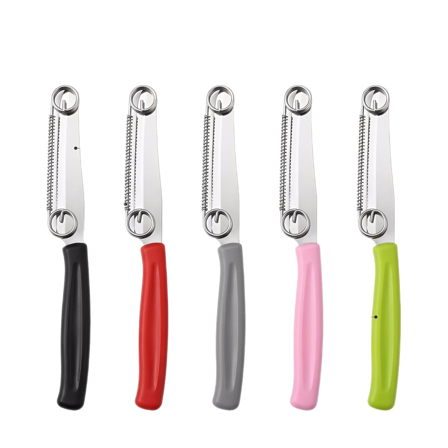 Portable Multi-Functional Kitchen Peeler 2-in-1 Stainless Steel & Plastic