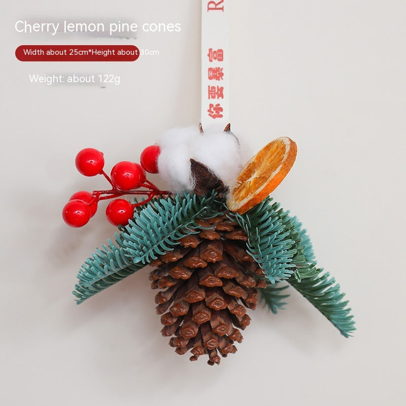 Nordic Style Christmas Decoration Pendant for Vehicles - Festive Holiday Ornaments