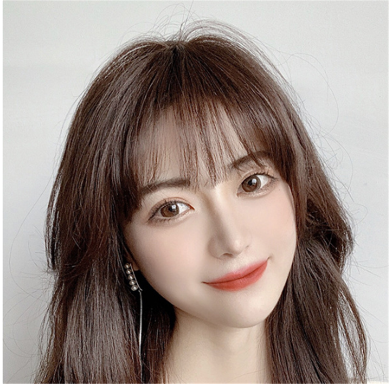 Real Hair 3D Air Bangs Wig