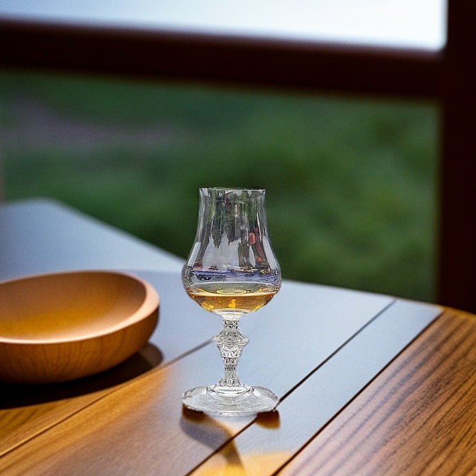 King Whiskey Glass 170ml - Retro Light Luxury Tasting Snifter