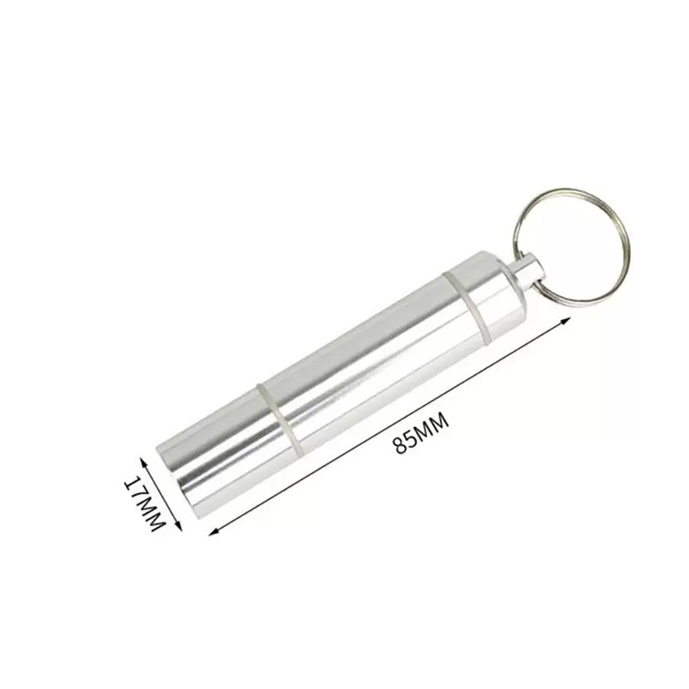 Waterproof Metal Medicine Box - Portable Sealed Storage Case