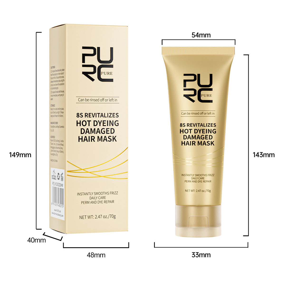 Hair Restoration Mask - Hydrating Soft Repair Fluffy 70ml