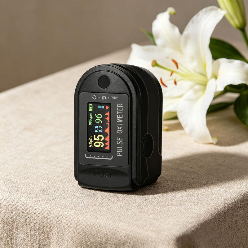 Pulse Oximeter Heart Rate Blood Oxygen Monitor - Multiple Variants