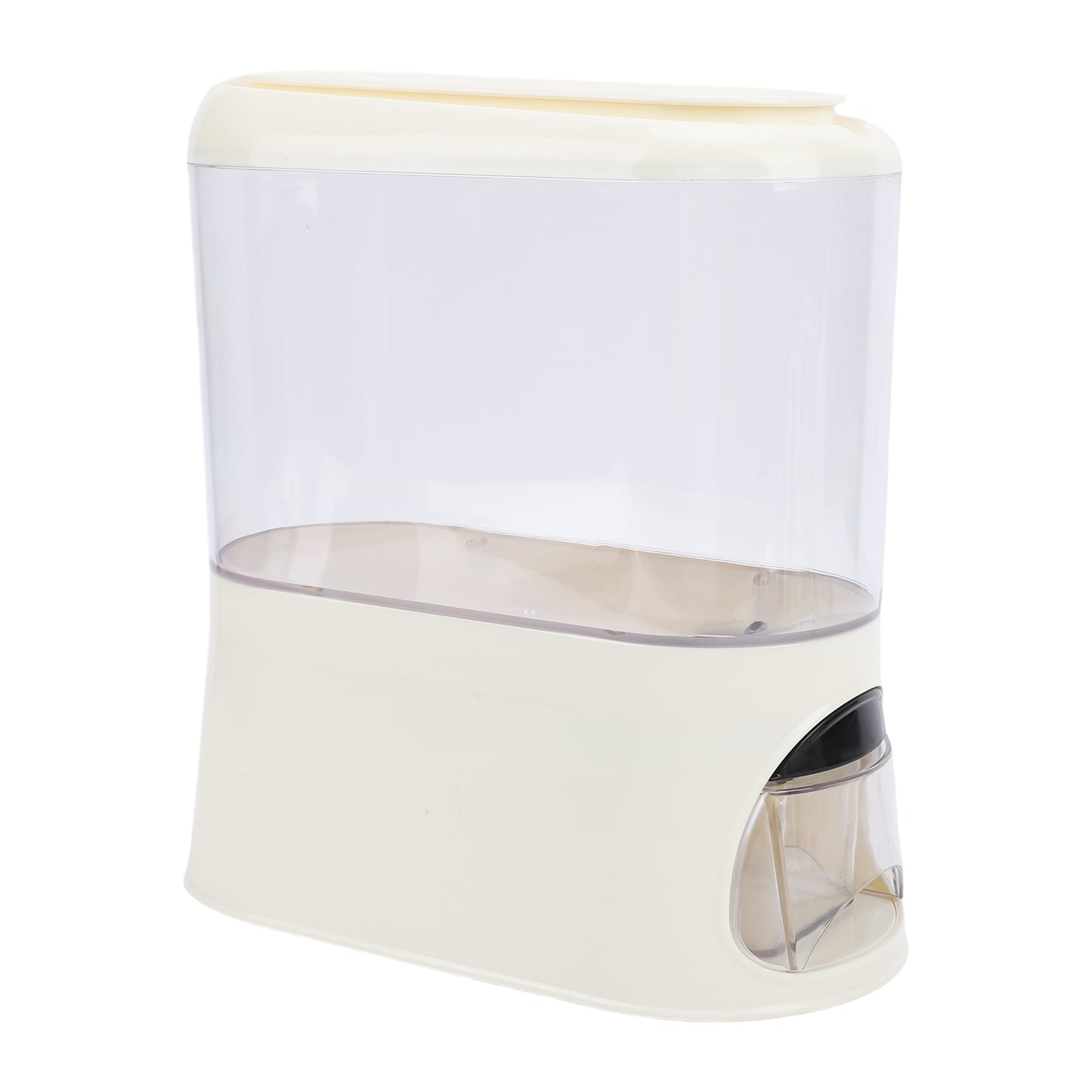 Rice Dispenser With Cup PP Sealed Clear Dry Food Storage Grain